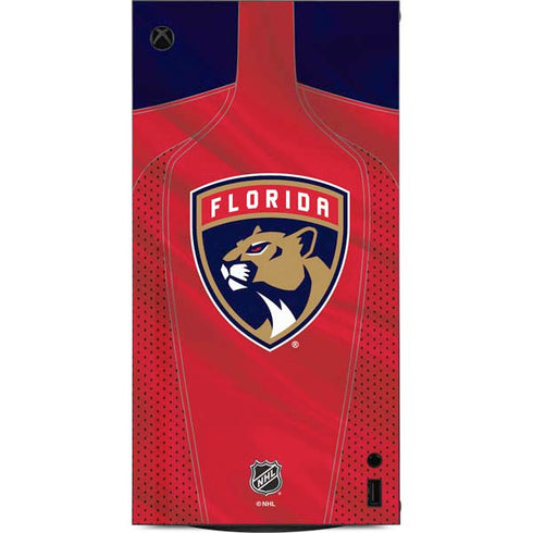 NHL Florida Panthers Jersey XBox Series X Digital Edition Console Skin