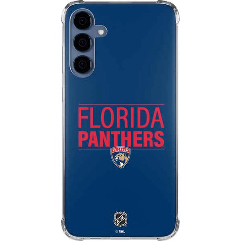 NHL Florida Panthers Lineup Galaxy A35 5G Clear Case