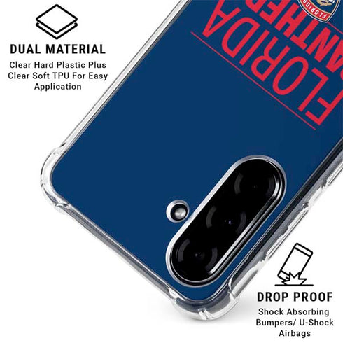 NHL Florida Panthers Lineup Galaxy A36 5G Clear Case
