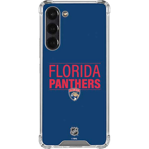 NHL Florida Panthers Lineup Galaxy S24 FE Clear Case