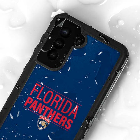 NHL Florida Panthers Lineup Galaxy S24 Plus Waterproof Case