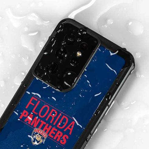 NHL Florida Panthers Lineup Galaxy S24 Ultra Waterproof Case