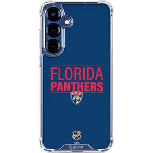 NHL Florida Panthers Lineup Galaxy S25 Clear Case