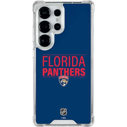 NHL Florida Panthers Lineup Galaxy S26 Ultra Clear Case