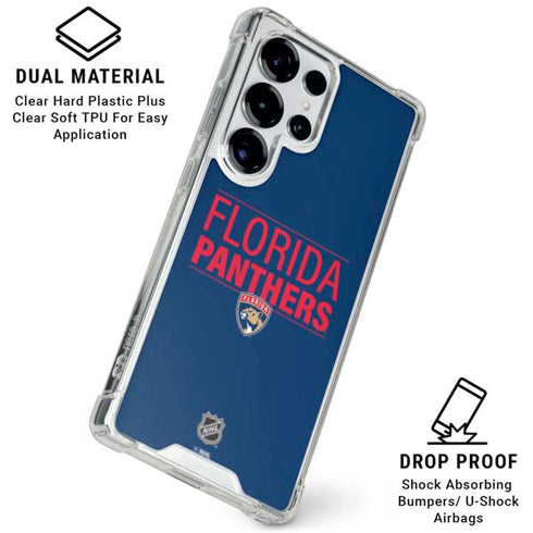 NHL Florida Panthers Lineup Galaxy S26 Ultra Clear Case