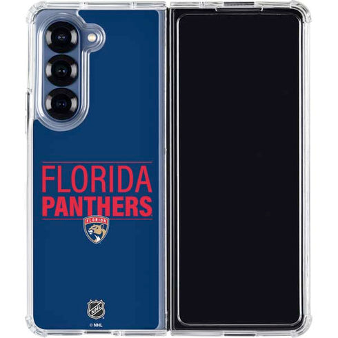 NHL Florida Panthers Lineup Galaxy Z Fold6 Clear Case