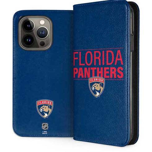 NHL Florida Panthers Lineup iPhone 14 Pro Folio Case
