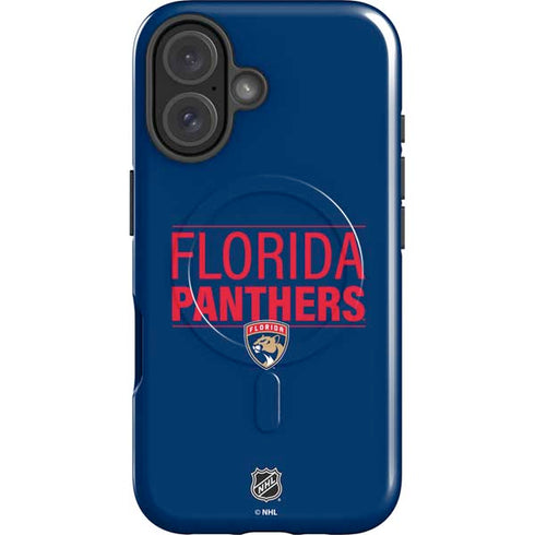 NHL Florida Panthers Lineup iPhone 16 Plus Magsafe Impact Case