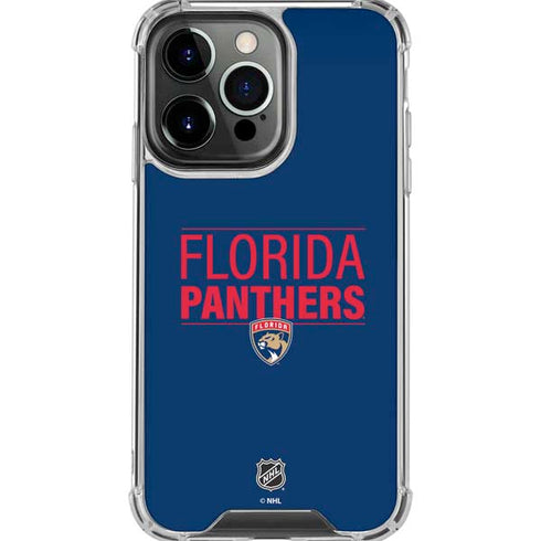 NHL Florida Panthers Lineup iPhone 16 Pro Max Clear Case