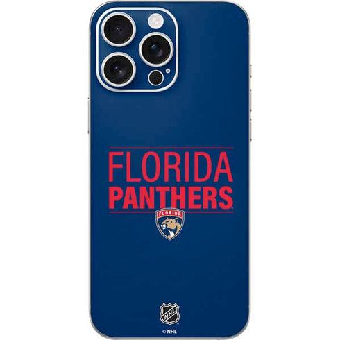 NHL Florida Panthers Lineup iPhone 16 Pro Max Skin