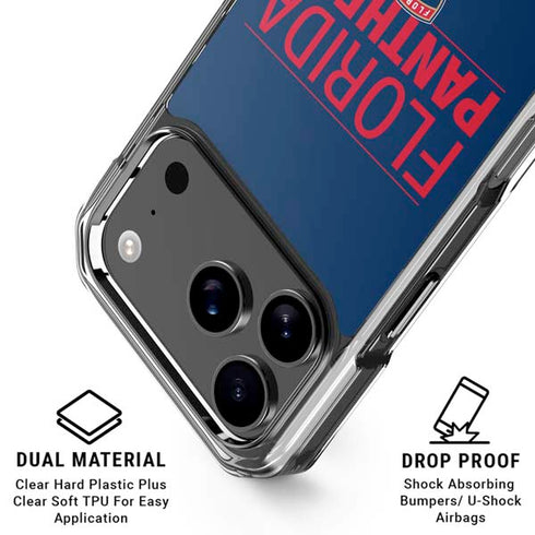 NHL Florida Panthers Lineup iPhone 18 Pro Clear Case