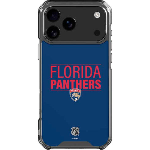 NHL Florida Panthers Lineup iPhone 18 Pro Max Clear Case