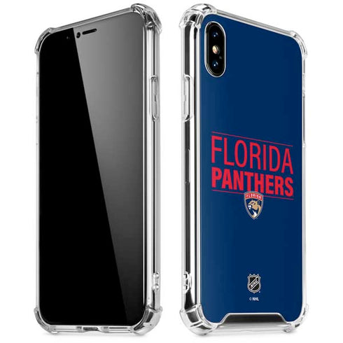NHL Florida Panthers Lineup iPhone X/XS Clear Case