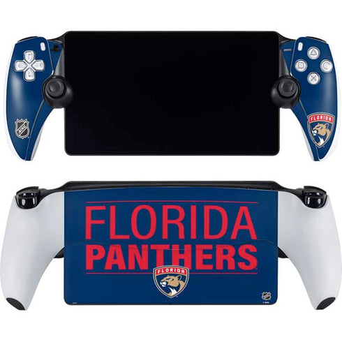 NHL Florida Panthers Lineup PlayStation Portal Remote Player Skin