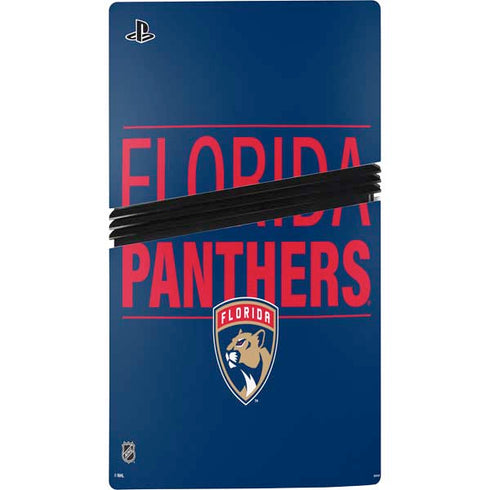 NHL Florida Panthers Lineup PS5 Pro Console Skin
