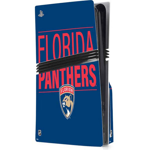 NHL Florida Panthers Lineup PS5 Pro Disk Console Skin