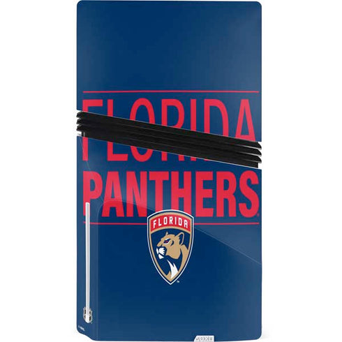 NHL Florida Panthers Lineup PS5 Pro Disk Console Skin