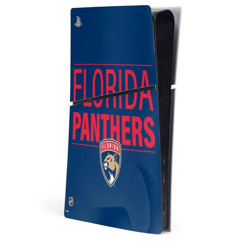 NHL Florida Panthers Lineup PS5 Slim Digital Edition Console Skin
