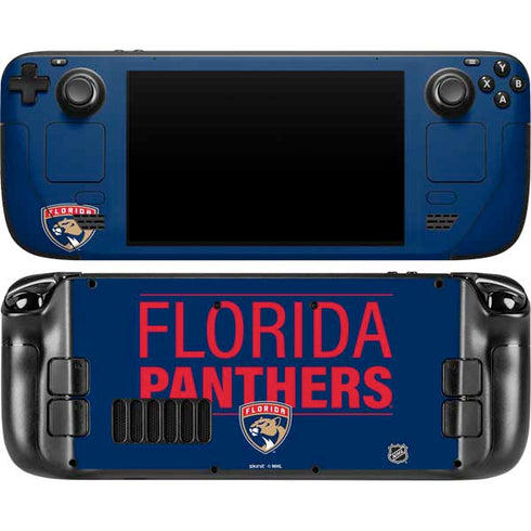 NHL Florida Panthers Lineup Steam Deck Handheld Gaming Computer OLED Skin