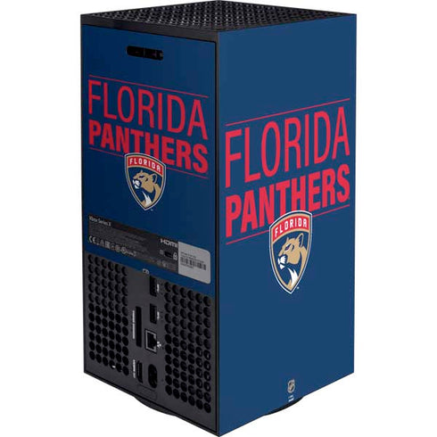 NHL Florida Panthers Lineup XBox Series X Digital Edition Bundle Skin