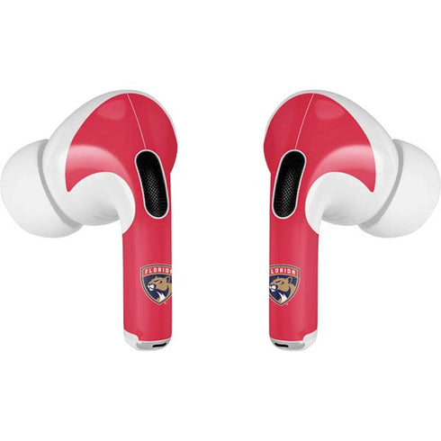 NHL Florida Panthers Logo AirPods Pro 2nd Gen Skin