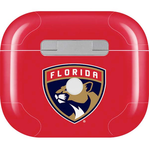 NHL Florida Panthers Logo Apple AirPods (3rd Gen 2021) Skin