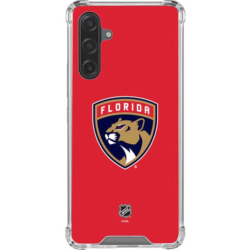 NHL Florida Panthers Logo Galaxy A17 Clear Case