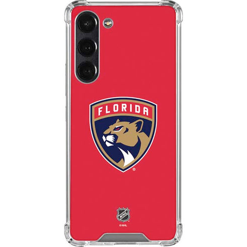 NHL Florida Panthers Logo Galaxy S24 FE Clear Case