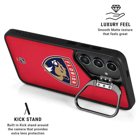 NHL Florida Panthers Logo Galaxy S25 Kickstand Case