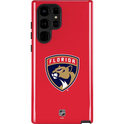 NHL Florida Panthers Logo Galaxy S25 Ultra Impact Case