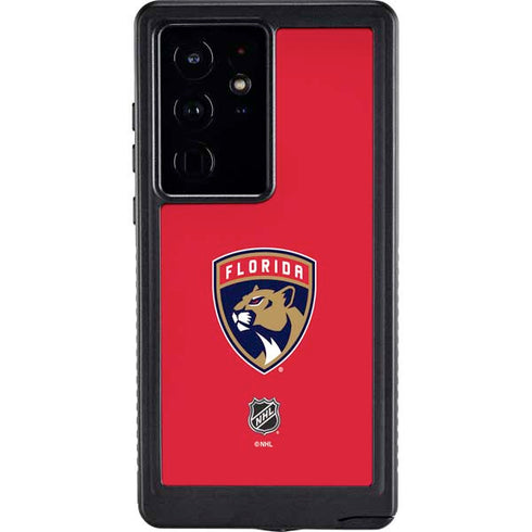 NHL Florida Panthers Logo Galaxy S24 Ultra Waterproof Case