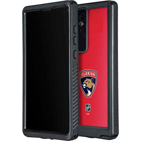 NHL Florida Panthers Logo Galaxy S24 Ultra Waterproof Case