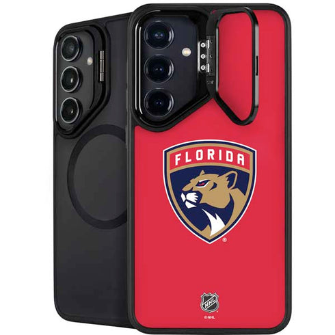 NHL Florida Panthers Logo Galaxy S25 FE Kickstand Case