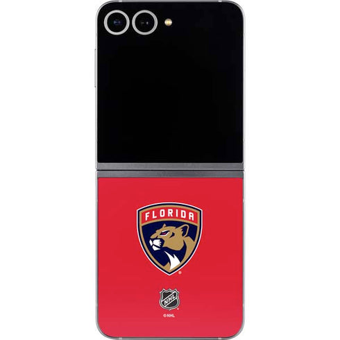 NHL Florida Panthers Logo Galaxy Z Flip6 Skin