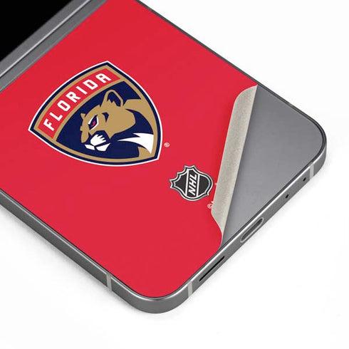 NHL Florida Panthers Logo Galaxy Z Flip6 Skin