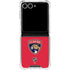 NHL Florida Panthers Logo Galaxy Z Flip7 Clear Case