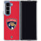 NHL Florida Panthers Logo Galaxy Z Fold5 5G Clear Case