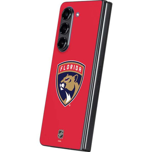 NHL Florida Panthers Logo Galaxy Z Fold5 5G Skin