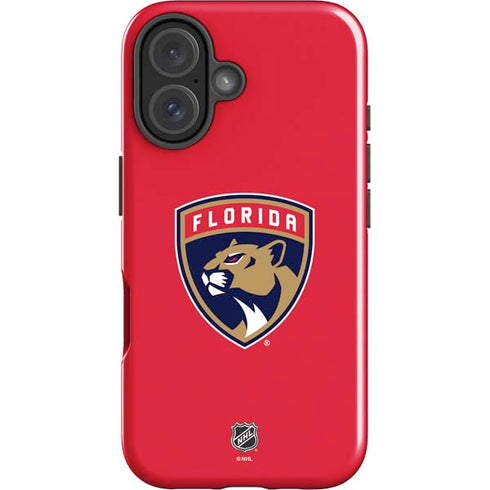 NHL Florida Panthers Logo iPhone 16 Plus Impact Case