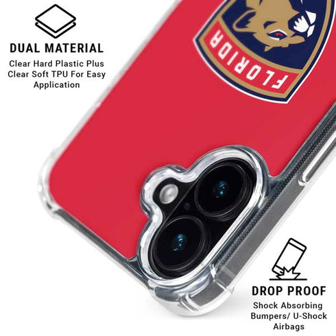 NHL Florida Panthers Logo iPhone 16 Plus MagSafe Case