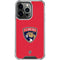 NHL Florida Panthers Logo iPhone 16 Pro Clear Case