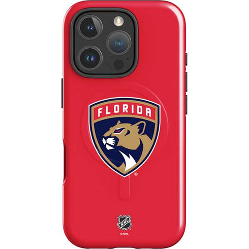 NHL Florida Panthers Logo iPhone 16 Pro Magsafe Impact Case