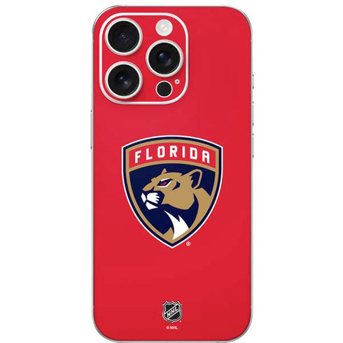 NHL Florida Panthers Logo iPhone 16 Pro Skin
