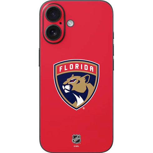 NHL Florida Panthers Logo iPhone 16 Skin