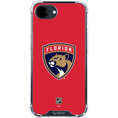 NHL Florida Panthers Logo iPhone 16e Clear Case