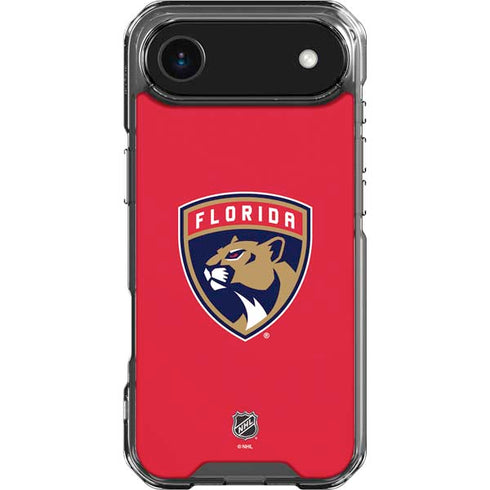 NHL Florida Panthers Logo iPhone 17 Air Clear Case