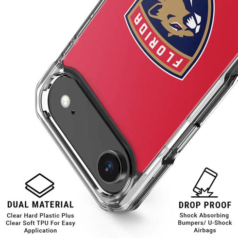 NHL Florida Panthers Logo iPhone 17 Air Clear Case