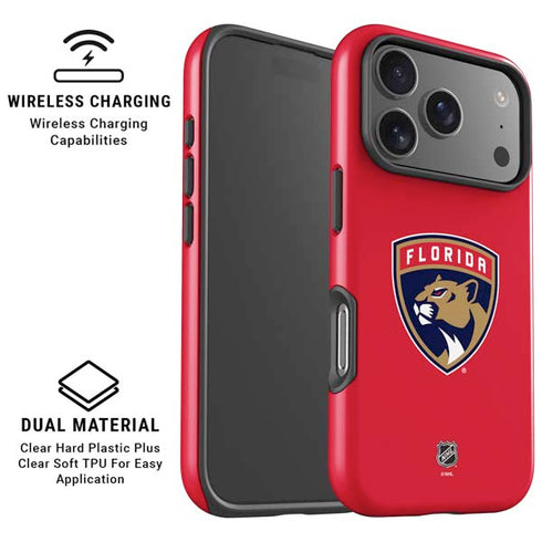 NHL Florida Panthers Logo iPhone 17 Pro Magsafe Impact Case