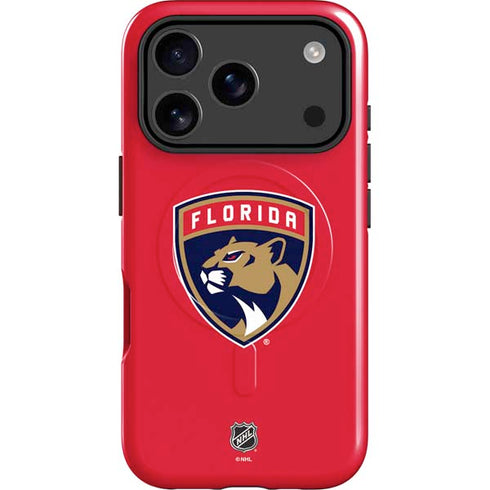 NHL Florida Panthers Logo iPhone 17 Pro Max Magsafe Impact Case