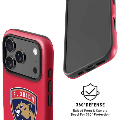 NHL Florida Panthers Logo iPhone 17 Pro Max Magsafe Impact Case